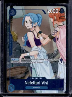 2025 One Piece Anime 25th JP Nefeltari Vivi Super Rare #EB02-026 - Image 1