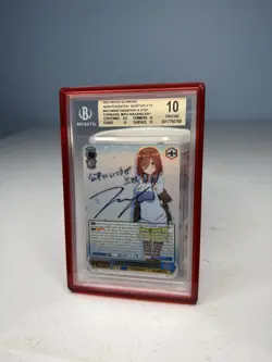 Weiss Schwarz A Step Forward Miku Nakano SSP English Graded Beckett BGS 10 - Image 1