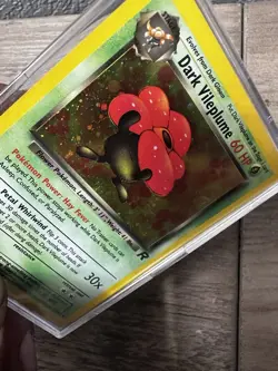 Pokemon Dark Vileplume Holo Rare Card 13/82 First Edition Team Rocket - Image 3