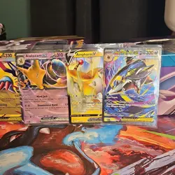 Pokemon TCG lot 9 cards holo Full Art IR EX Tera NM - LP - Image 4