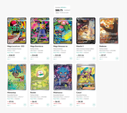 Pokemon Mixed Card Lot (Priced 80% Market) ME01 Lucario Ascended Perfect Order - Image 2