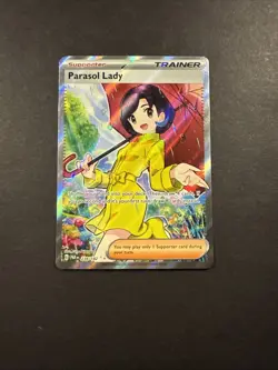 Pokemon TCG Parasol Lady Paradox Rift Holo Ultra Rare Card 238/182 NM Condition - Image 1