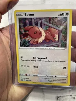 Eevee Holofoil Promo SWSH: Sword & Shield Promo Card SWSH175 LP+ Pokemon TCG - Image 1