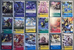 195+ Digimon TCG Card Game Bulk Lot Bandai Most 2020 - Image 1