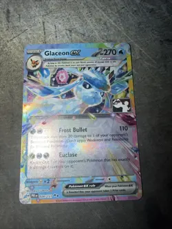 Glaceon ex 026/131 Prize Pack Series Cards - Stamped - Image 1