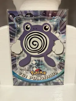 Poliwhirl #61 - Pokemon Topps card - Black Logo TCG - Image 1