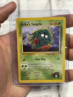 Erika's Tangela 79/132 Gym Heroes Pokemon Card NM Vintage Vtg Nintendo TCG WOTC - Image 1