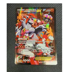 Pokemon Team Magma's Groudon EX 15/34 Double Crisis Ultra Rare Holo Card - Image 1