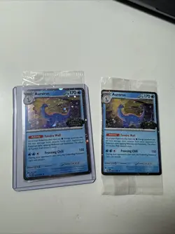 2x Pokemon Aurorus Perfect Order Promo Holo Card 024/088 Stage 2 TCG SEALED - Image 1