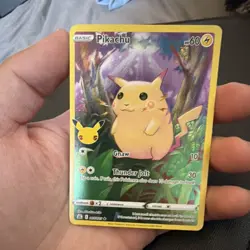 Pikachu Celebrations 005/025 Holo Rare Basic 60 HP Thunder Jolt Pokemon TCG Card - Image 1