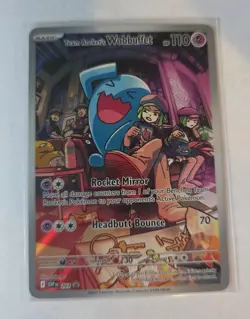 Team Rocket's Wobbuffet 203 Sv: Scarlet & Violet Promo Cards Holo - Image 1