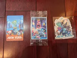 🔥🔥Cookie Run Braverse Trading Card -NYC Popup Line Exclusive Card+ Sticker🔥🔥 - Image 1