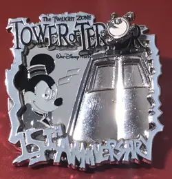 2009 Disney WDW - Tower Of Terror 15th Anniversary Pin LE 1313 - Image 1
