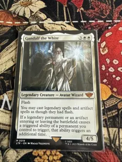MTG Gandalf the white mythic rare Lord of the rings - Image 1