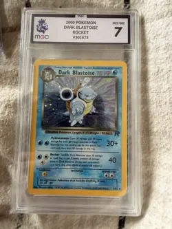 Pokemon Dark Blastoise 3/82 MGC 7 Team Rocket - Image 1