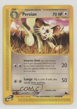 Persian Pokemon e-Card Series Skyridge #42 2003 - Image 1