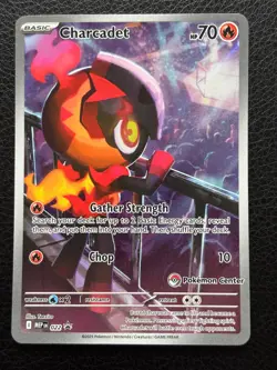 Charcadet 022 Pokemon Center Exclusive Phantasmal Flames Promo Holo Near Mint NM - Image 1