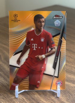 Malik Tillman 2020-21 Topps Stadium Club Chrome UCL #3 Orange /25 Rookie RC - Image 1