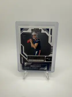 2024 Panini Contenders - Draft Class Contenders Drake Maye #3 (RC) Patriots - Image 1