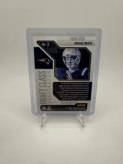 2024 Panini Contenders - Draft Class Contenders Drake Maye #3 (RC) Patriots - Image 2
