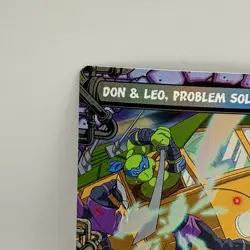 MTG Don & Leo Problem Solvers Foil Secret Lair TMNT 0242 Rare MTG - Image 4