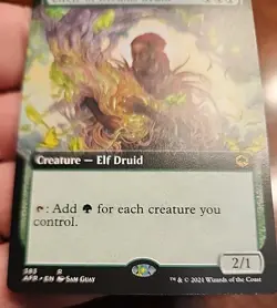 Circle of Dreams Druid - Forgotten Realms (383) - NM - Extended Art - MTG - AFR - Image 2