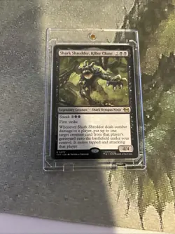 MTG Shark Shredder, Killer Clone - Teenage Mutant Ninja Turtles (TMT) #73 MTG - Image 4