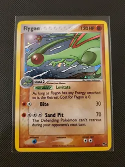 Flygon 3/17 Pop Series 4 Holo Rare Pokemon Card - Image 1