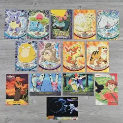 1999 Pokemon Topps Cards Lot of 14 Venasaur Mewtwo Mixed Series 1 & 2 Vintage NM - Image 1