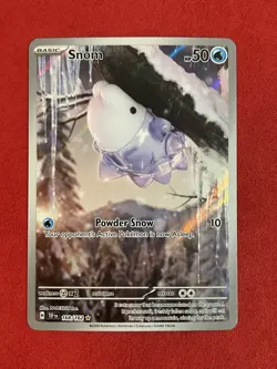 Snom 168/162 SV05 Temporal Forces Full Art Rare Holo Pokemon TCG 2024 NM - Image 1