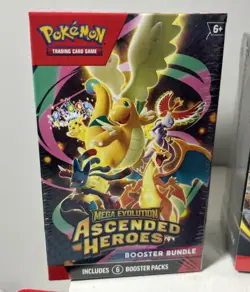 Pokemon Lot of 3 Items Ascended Heroes, Mega Evolutions & Prismatic Evolution - Image 4