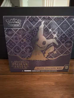 Pokemon Scarlet Violet Paldean Fates Elite Trainer Box ETB Sealed - Image 1