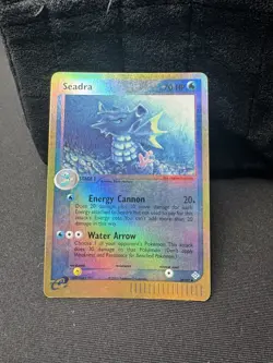 Pokemon TCG Seadra Dragon Reverse Holo Card 39/97 EX Dragon Vintage - Image 1