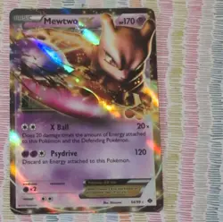 Pokemon Mewtwo EX 54/113 Legendary Treasures Ultra Rare Holo English 170 HP - Image 1