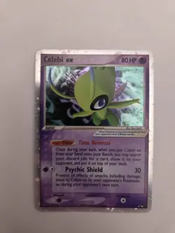 Celebi ex - 17/17 - Pokemon Pop Series 2 Holo Card MP - Image 1