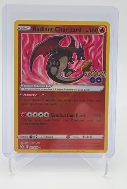 Radiant Charizard 011/078 Pokemon GO Holo - Image 1