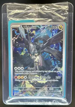 2025 Pokemon MEP Black Star Promos N's Zekrom Full Art Sealed #031 - Image 1
