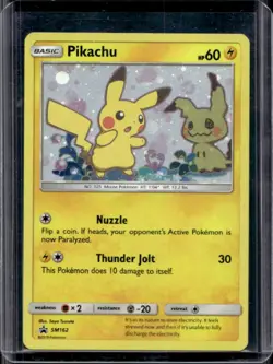2016-19 Pokemon SM Black Star Promos Pikachu #SM162 - Image 1