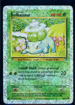 Pokemon LEGENDARY COLLECTION - #68/110 Bulbasaur - Reverse Holo - ENG - MP - Image 1