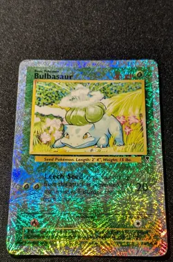 Pokemon LEGENDARY COLLECTION - #68/110 Bulbasaur - Reverse Holo - ENG - MP - Image 4