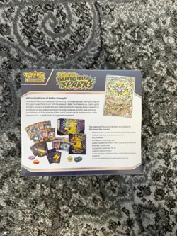 Pokemon TCG Scarlet & Violet SURGING SPARKS Elite Trainer Box FACTORY SEALED ETB - Image 2