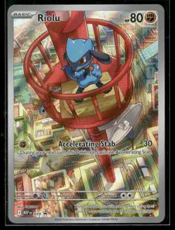 2025 Pokemon Mega Evolution Riolu #010 Promo - Image 1