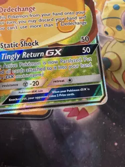 Pokemon Dedenne GX 195a/214 Unbroken Bonds Alternate Art Holo - Image 5