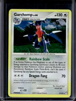 2007 Pokemon Diamond & Pearl Mysterious Treasures Garchomp Holo #9/123 - Image 1