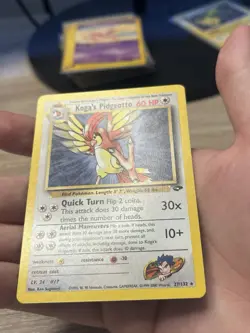 # Koga's Pidgeotto Gym Challenge 27/132 Rare Unlimited WoTC Pokemon 2000 LP - Image 3