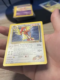 # Koga's Pidgeotto Gym Challenge 27/132 Rare Unlimited WoTC Pokemon 2000 LP - Image 4