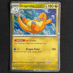 Dragonite 151 Cosmos Holo Sam's Club Promo Pokemon TCG 149/165 Scarlet & Violet - Image 1