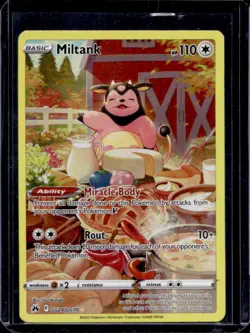 2023 Pokemon SWSH Crown Zenith Miltank Galarian Gallery #GG24/GG70 - Image 1