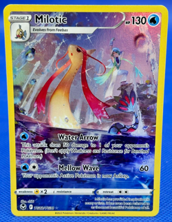 POKEMON TCG MILOTIC TG02/TG30 SILVER TEMPEST TRAINER GALLERY - Image 1