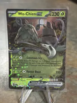 Wo-Chien ex 027/193 Paldea Evolved DOUBLE RARE Holo Pokemon Card NM - Image 1